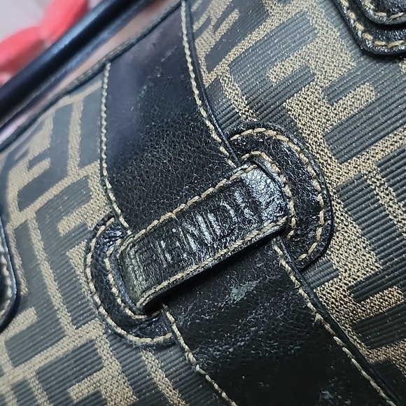 Fendi Vintage Zucca Boston Bag my lowest price - Picture 9 of 17